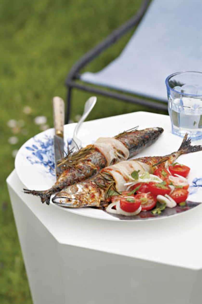 Makrela piczona w soli. Smak morza