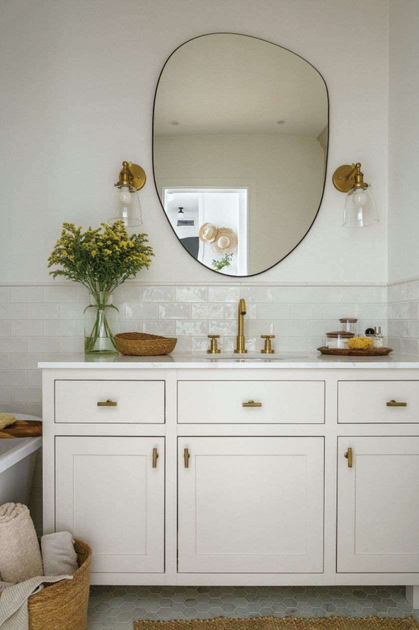 mała łazienka w bloku