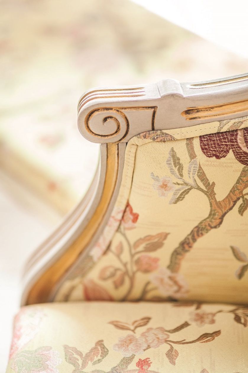 Judyta uwielbia rzeczy kunsztowne i wyjątkowe, urzeka ją blask dawnych rezydencji