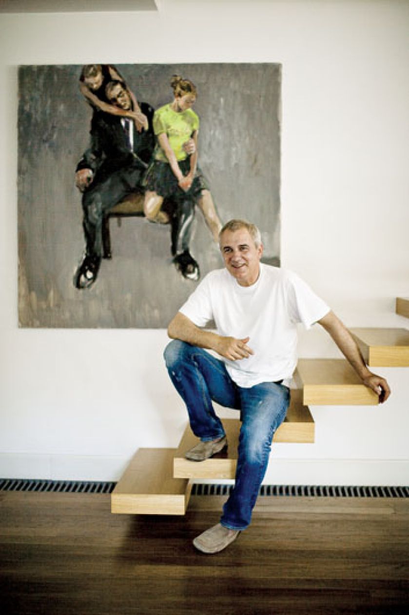 Michał Zaborowski. Pracownia w modernistycznym domu