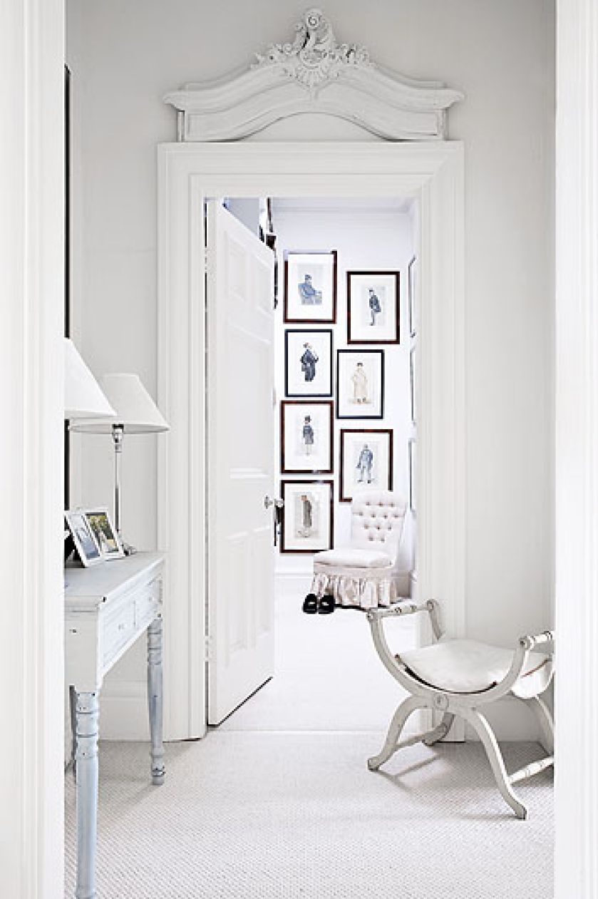 Białe jest piękne, dom w stylu shabby chic