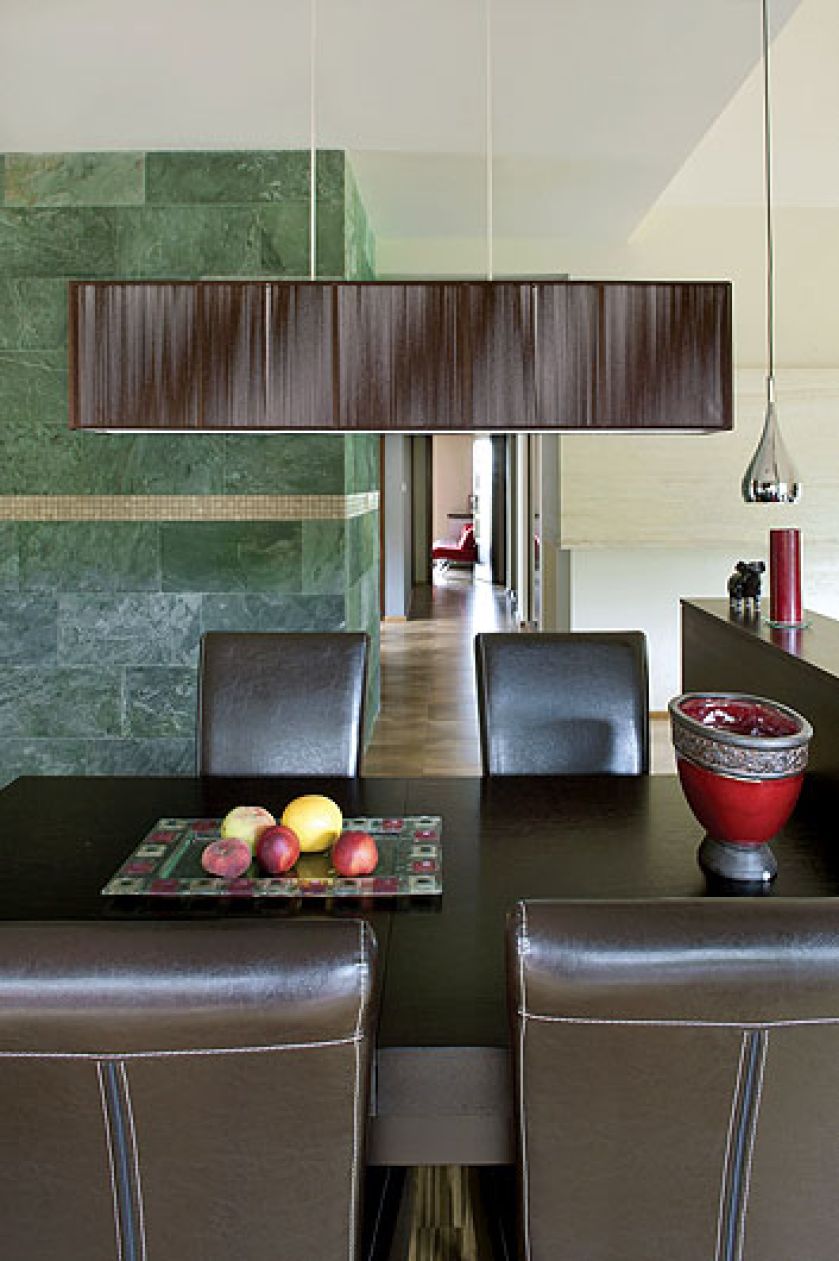 Parterowa willa niedaleko Poznania. Nowoczesny dom otoczony łąką