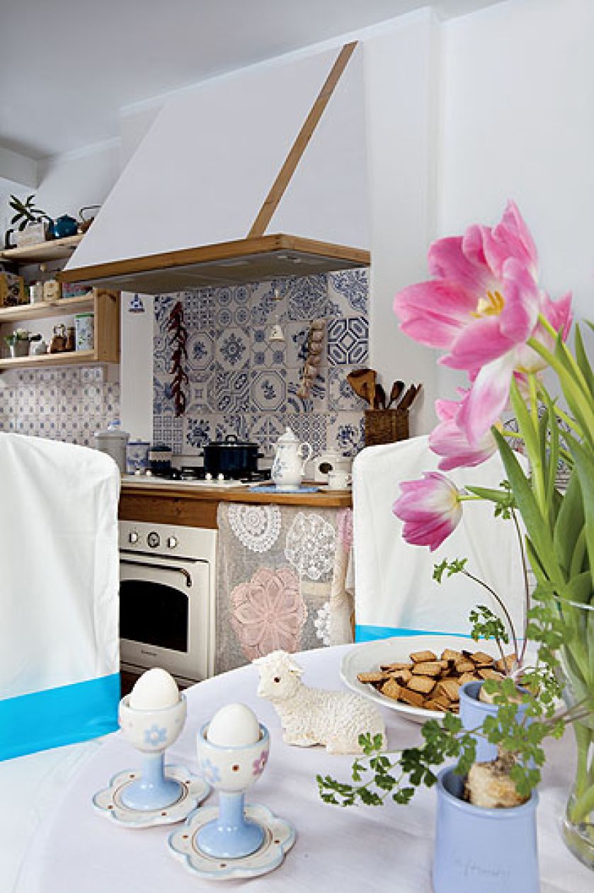 Podczas podróży poślubnej do Algarve na południu Portugalii Olę i Maćka zauroczyły ręcznie malowane błękitno-białe