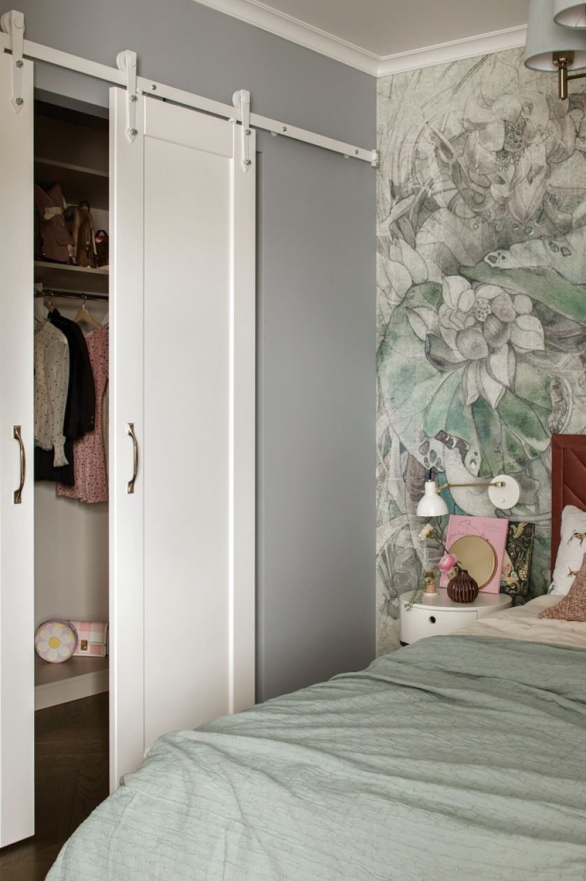 pokój nastolatki w stylu modern classic