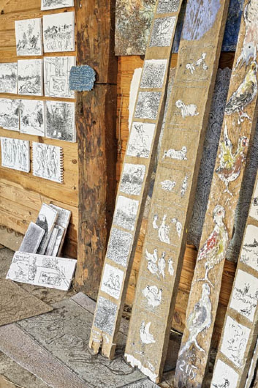 Praca Marka Jaromskiego. Niebiańska chata