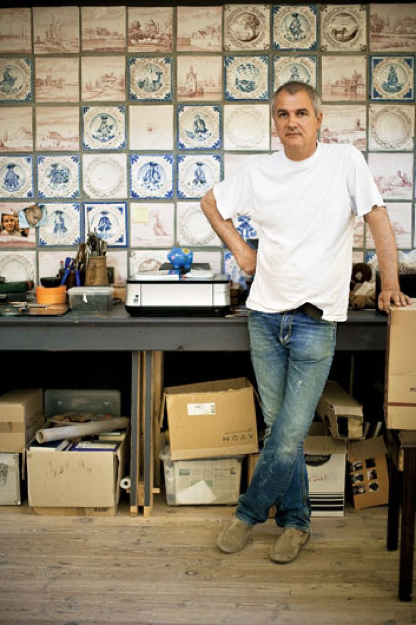 Pracownia i dom artysty. Tu tworzy Michał Zaborowski.