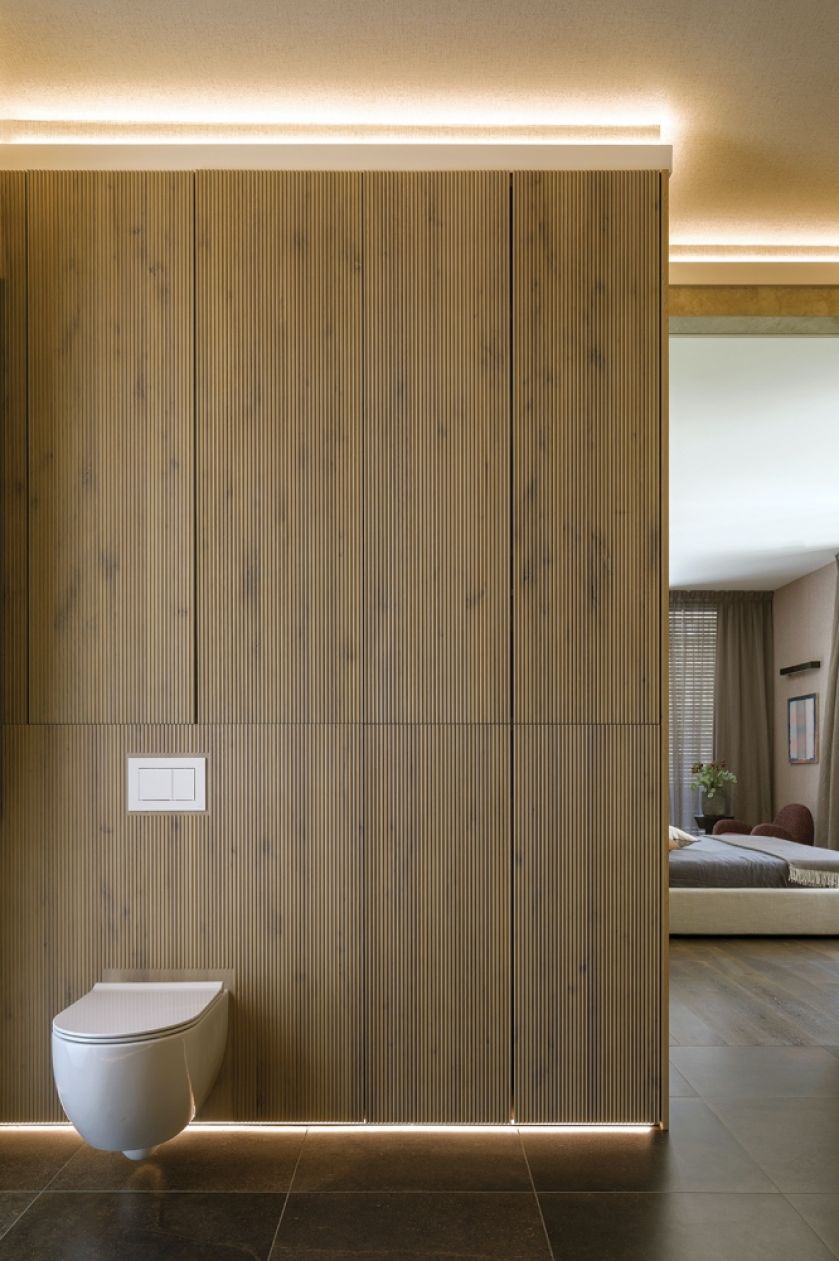 przytulny minimalizm w łazience