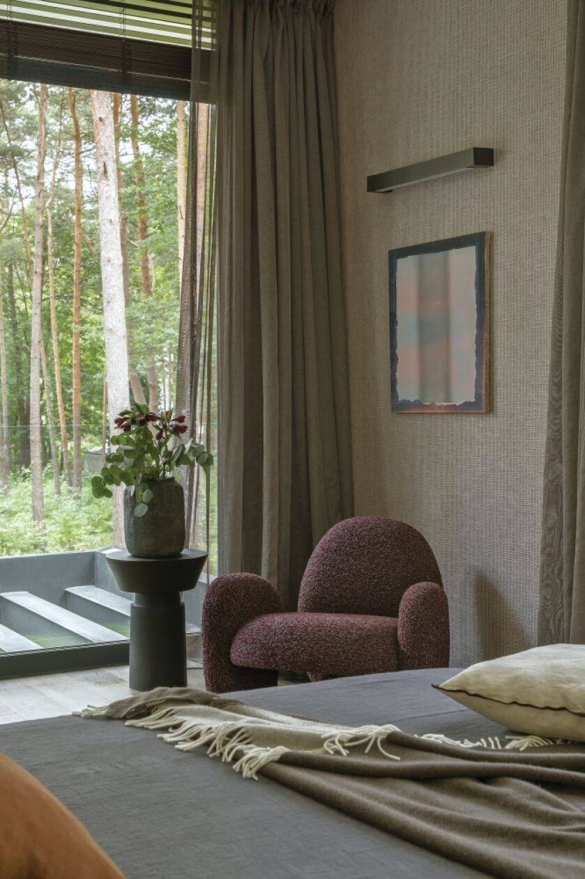 przytulny minimalizm w sypialni