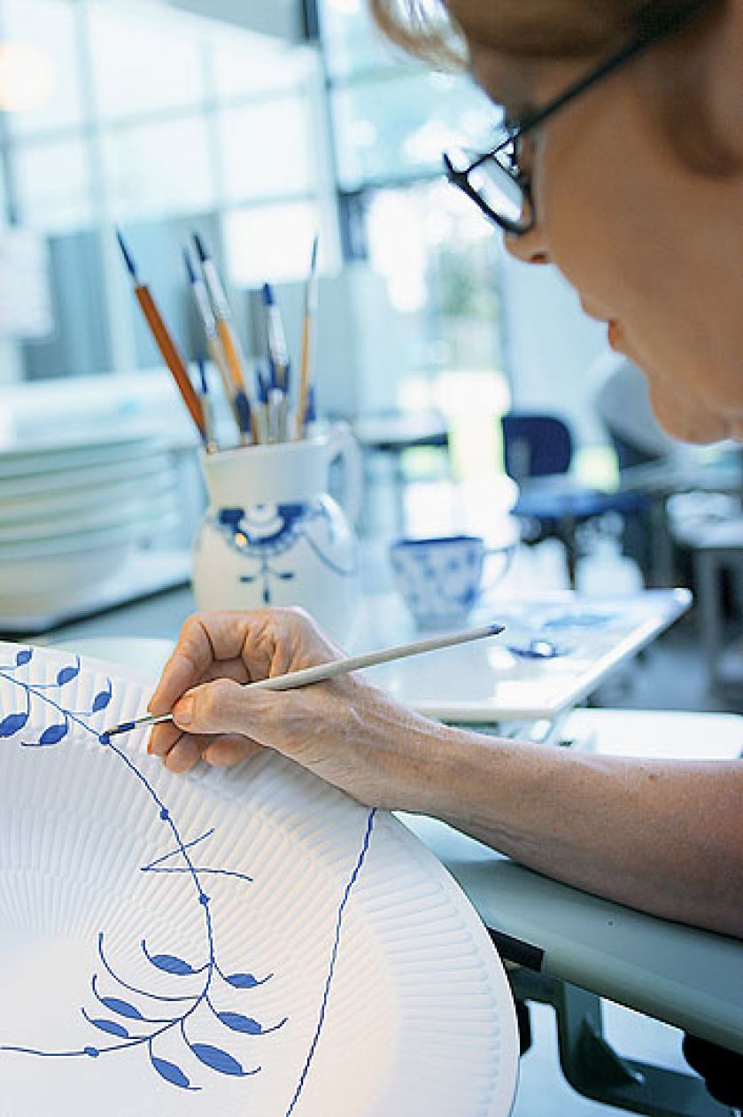 Ręcznie malowane. Porcelana Royal Copenhagen