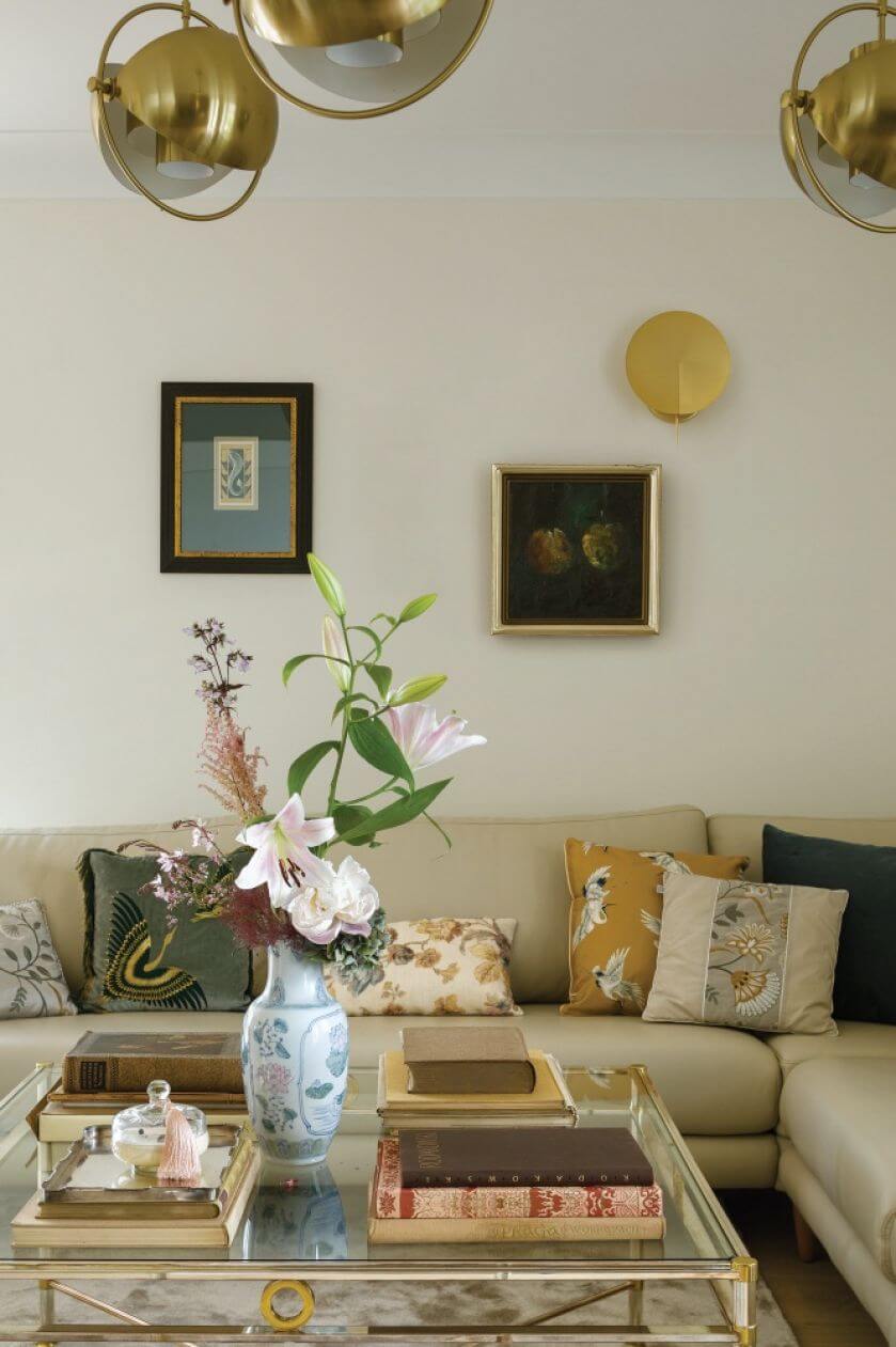 salon w stylu nowojorskim