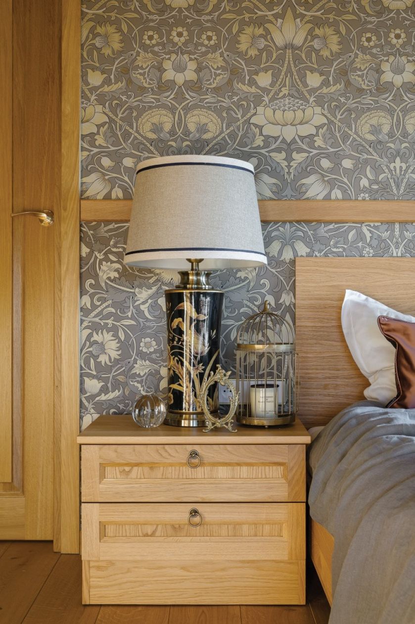 tapeta ścienna w stylu angielskim