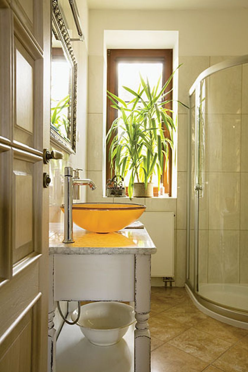 Te wnętrza urządziły pamiątki i kolekcje. Tłem dla nich miał być styl frnacuski.