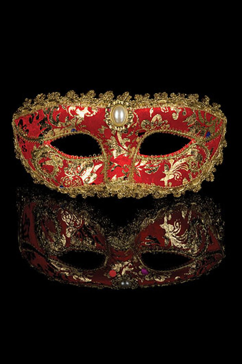 Tylko w masce kucharz mógł flirtować z królową, a hrabina z koniuszym.