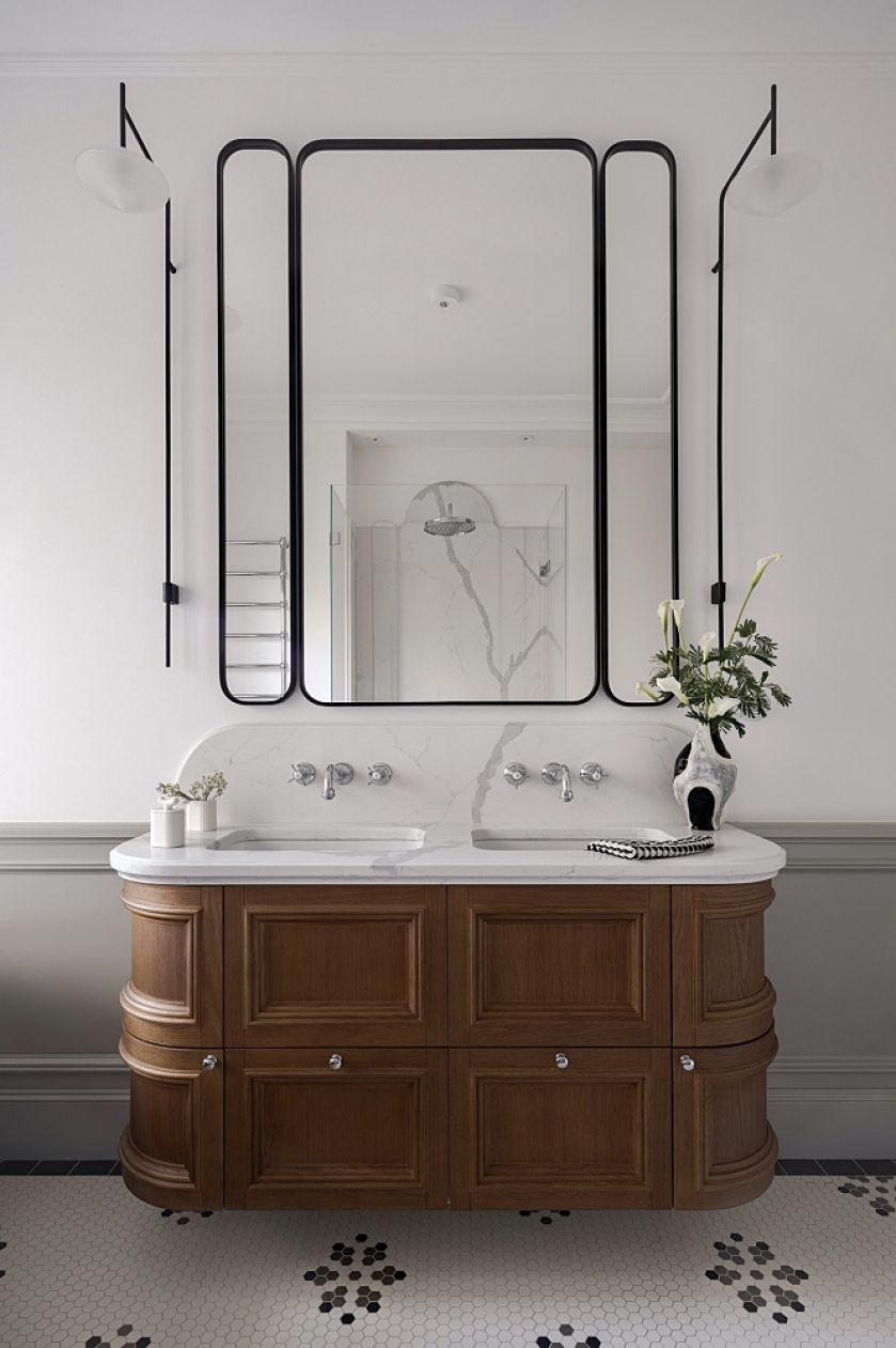 blat zintegrowany z umywalką