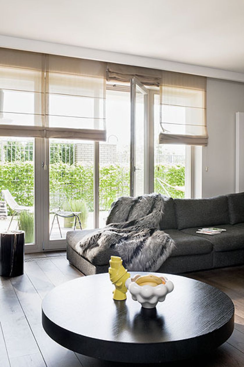 Urządzanie tego mieszkania architektka potraktowała jak robienie kolażu.