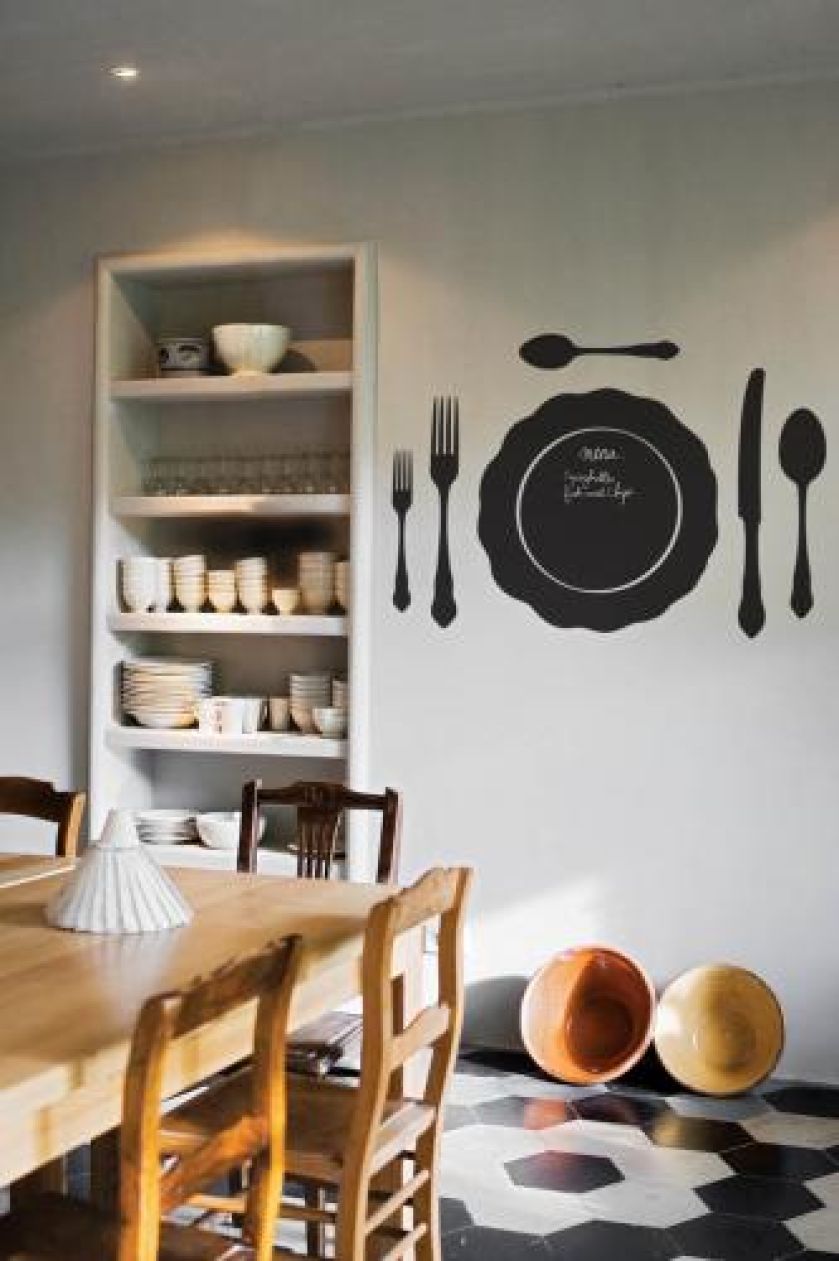 W sam raz do kuchni - naklejka Write On It, 220 zł/sztuka. JVD