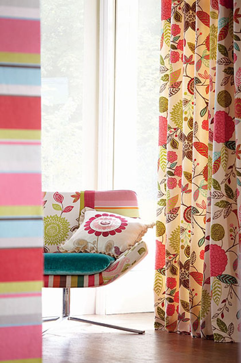 Zasłona Alina z kolekcji Anoushka (Harlequin) kosztuje 252 zł/m. IMPRESJE HOME COLLECTION