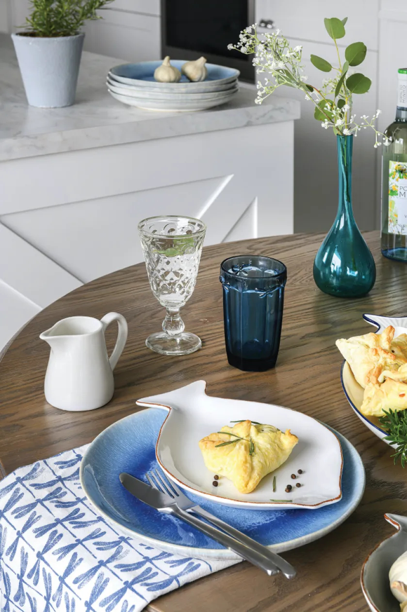 zastawa stołowa w stylu hampton