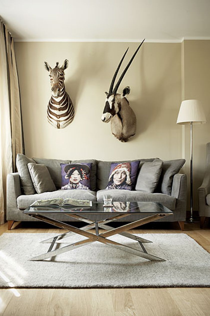 Zebra i antylopa to trofea z Kenii. Miejskie safari