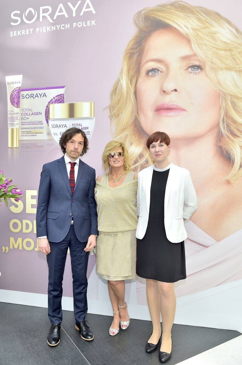 Ewa Kasprzyk ambasadorką linii Soraya Total Collagen