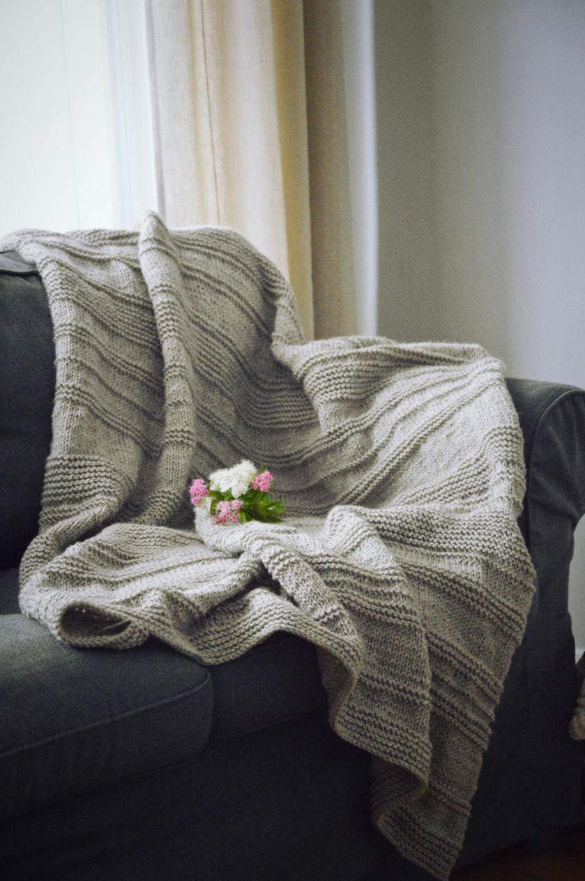 Wełna czesankowa, koce, narzuty i pledy