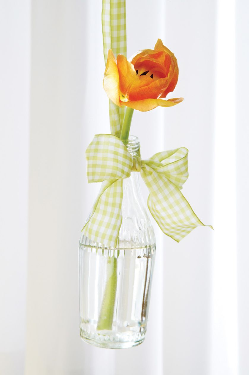 tulipany dekoracje wiszące