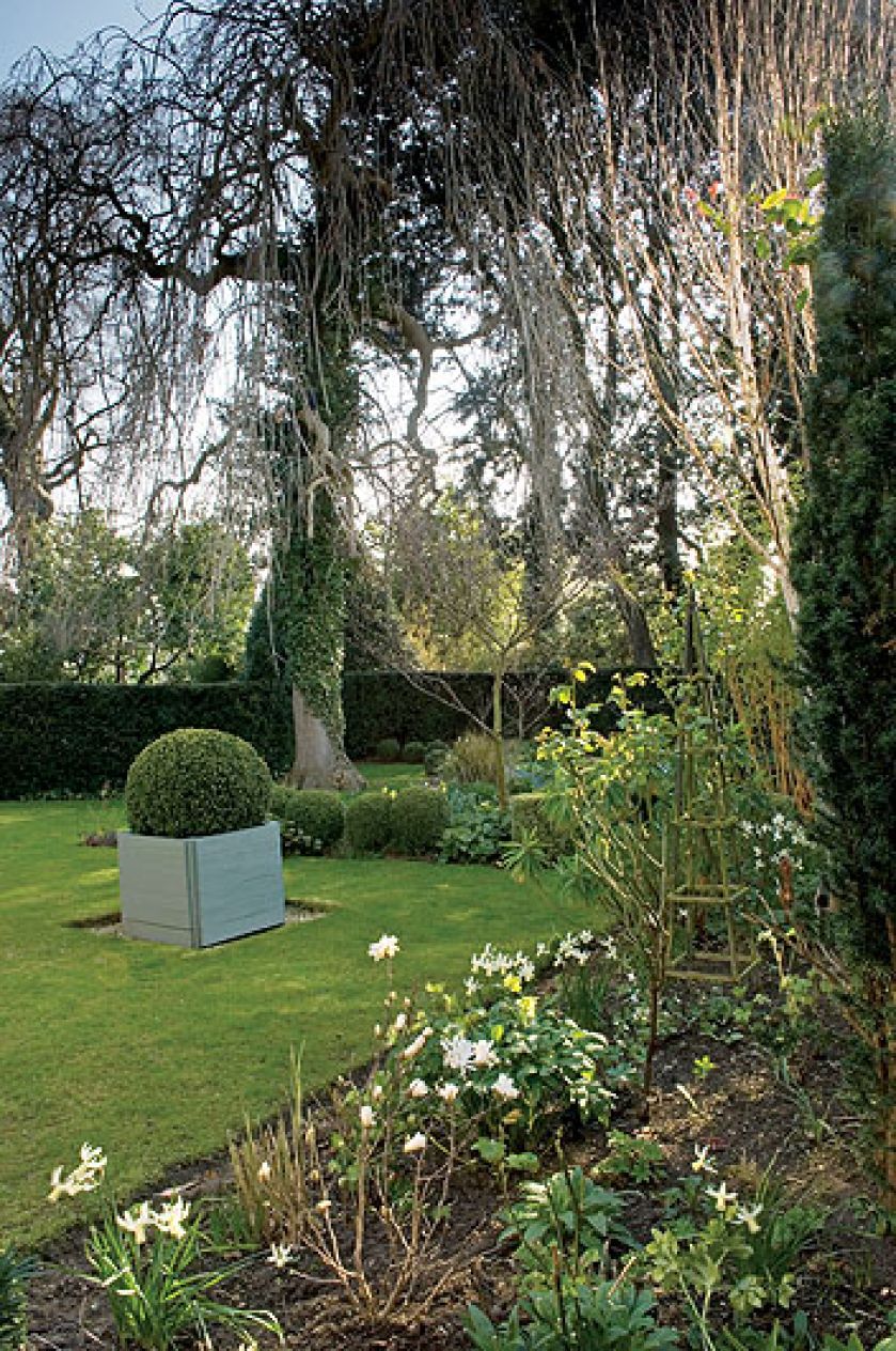 Ciekawy ogród zwraca uwagę w całej okolicy.