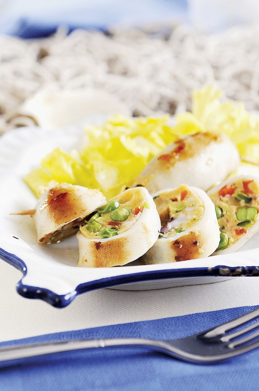 Nadziewane kalmary. Smaki południowych wód