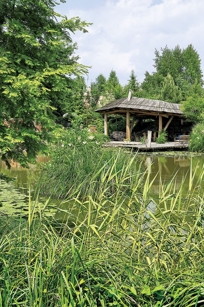 Ogród z pomysłowymi zakątkami