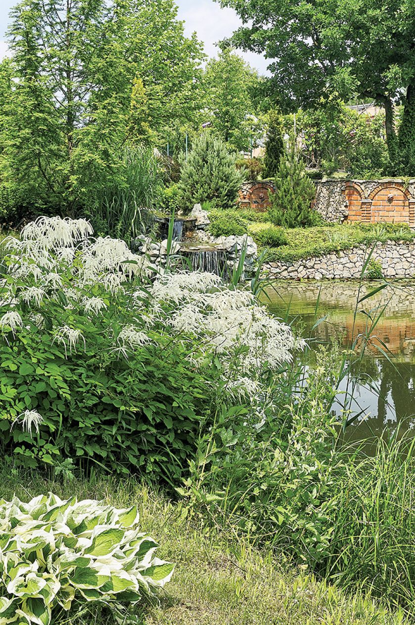 Ogród z pomysłowymi zakątkami