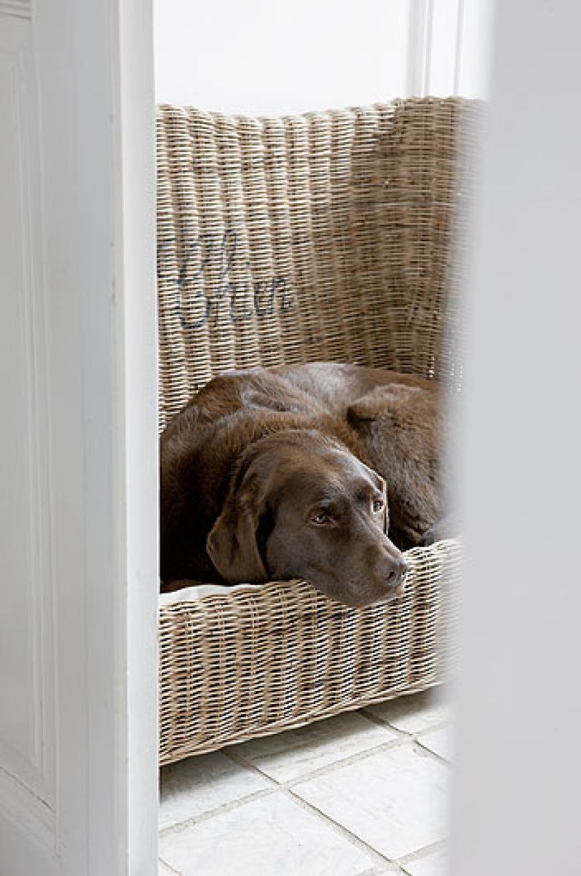 Panuje tu istna mieszanka stylów. A to kolonializm: plecione fotele. A to Orient: niskie stoliki, rzeźby Buddy, tace z