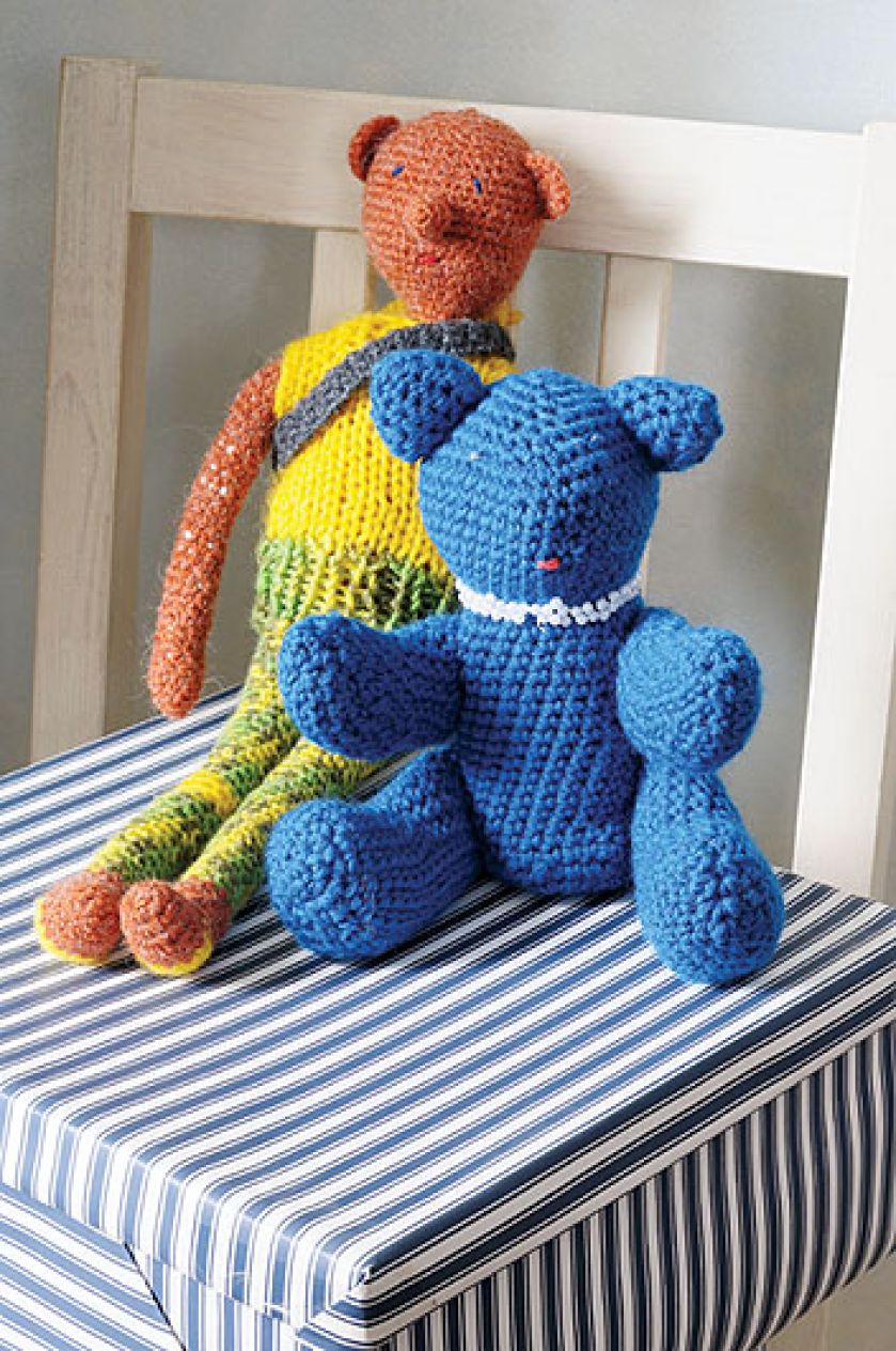 Szuka na wesoło. Mieszkanie zrobione na szydełku