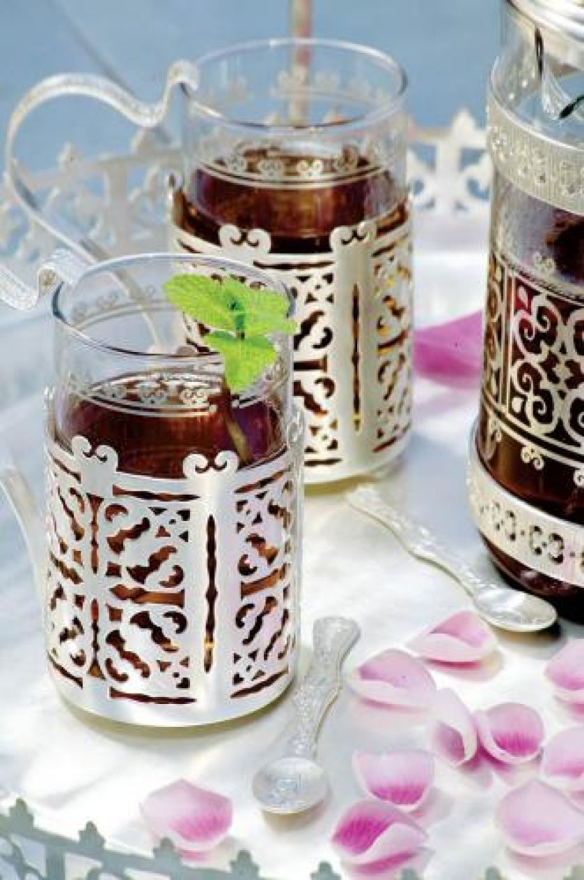 Inspirowane kulturą marokańską szklanki Ali Baba. Projekt - Paola Navone. EGIZIA