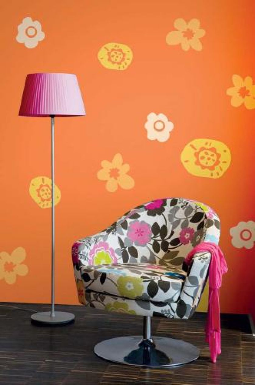 Aranżacje ścian - kolor wzór, faktura