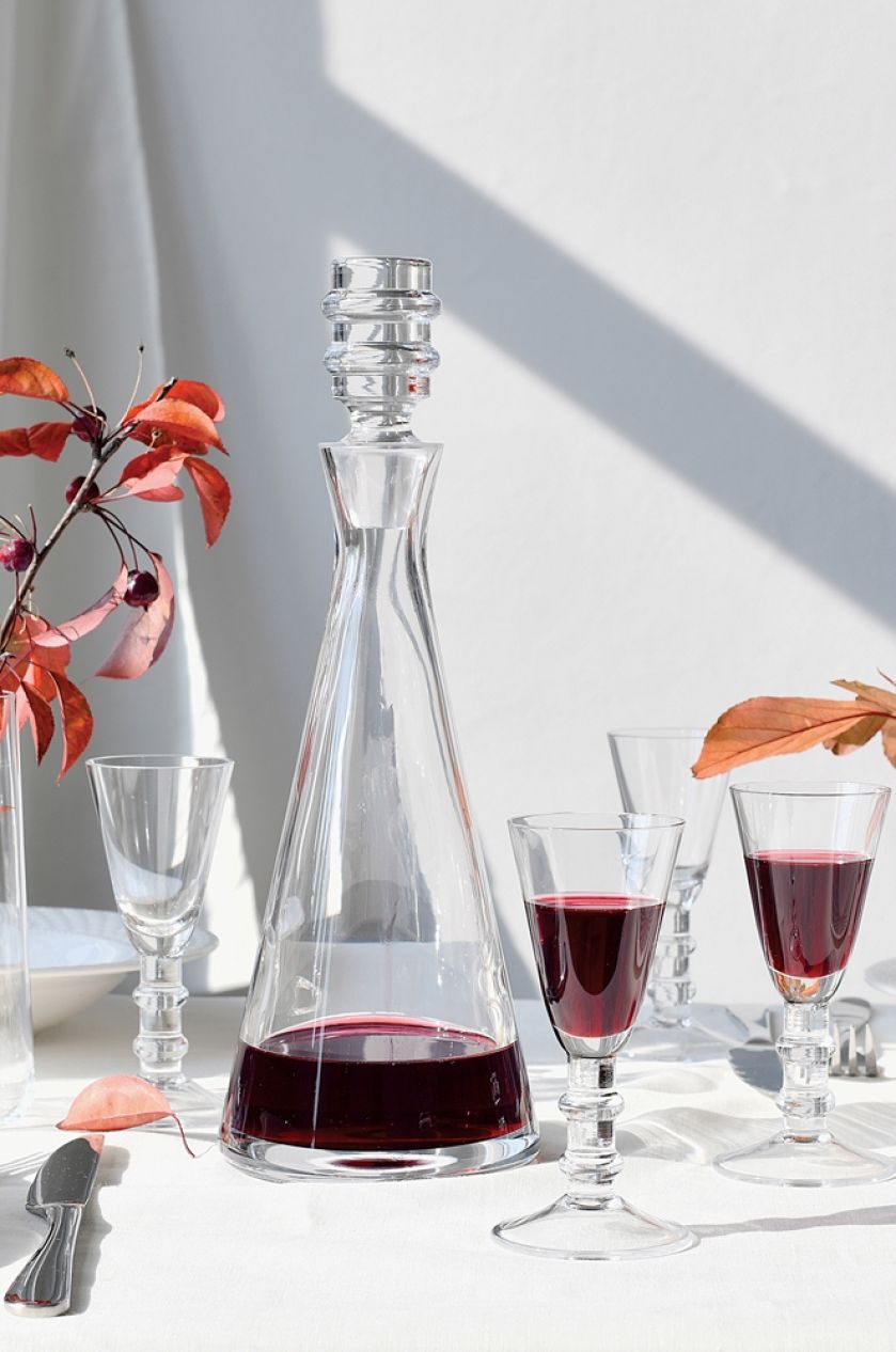 Komplet do likieru: karafka i sześć kieliszków, KROSNO, krosno.com.pl