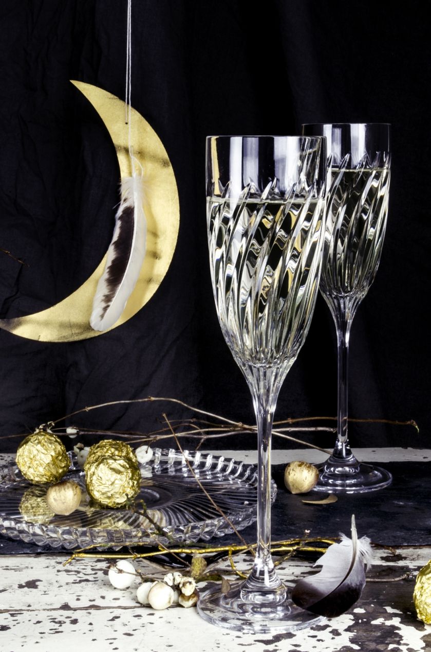 Kieliszki do szampana, Huta Szkła Kryształowego Julia, crystaljulia.com
