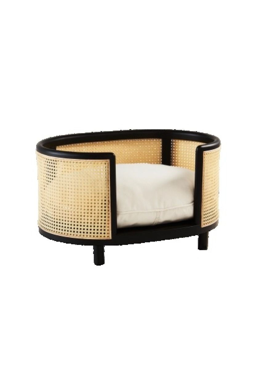 legowisko dla psa z plecionki