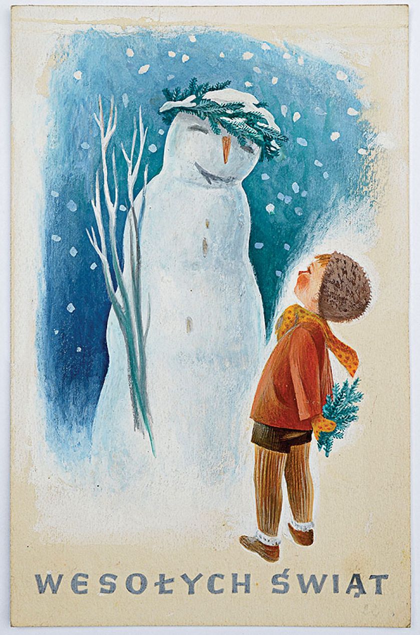 Anna Orłowska-Gabryś, gwasz, lata 1958-1962