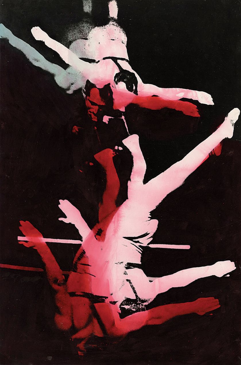 Studium do plakatu Cyrk , 1963 r. Sztuka rodzinna Wojciecha Zamecznika