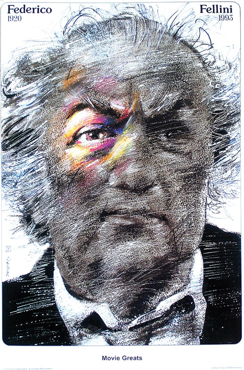 Federico Fellini 1920-1993 , 2009 r., Galeria Plakatu Polskiego w BUW