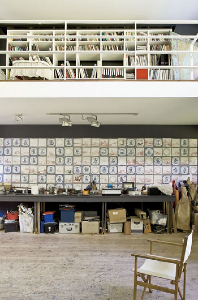 Pracownia i dom artysty. Tu tworzy Michał Zaborowski.