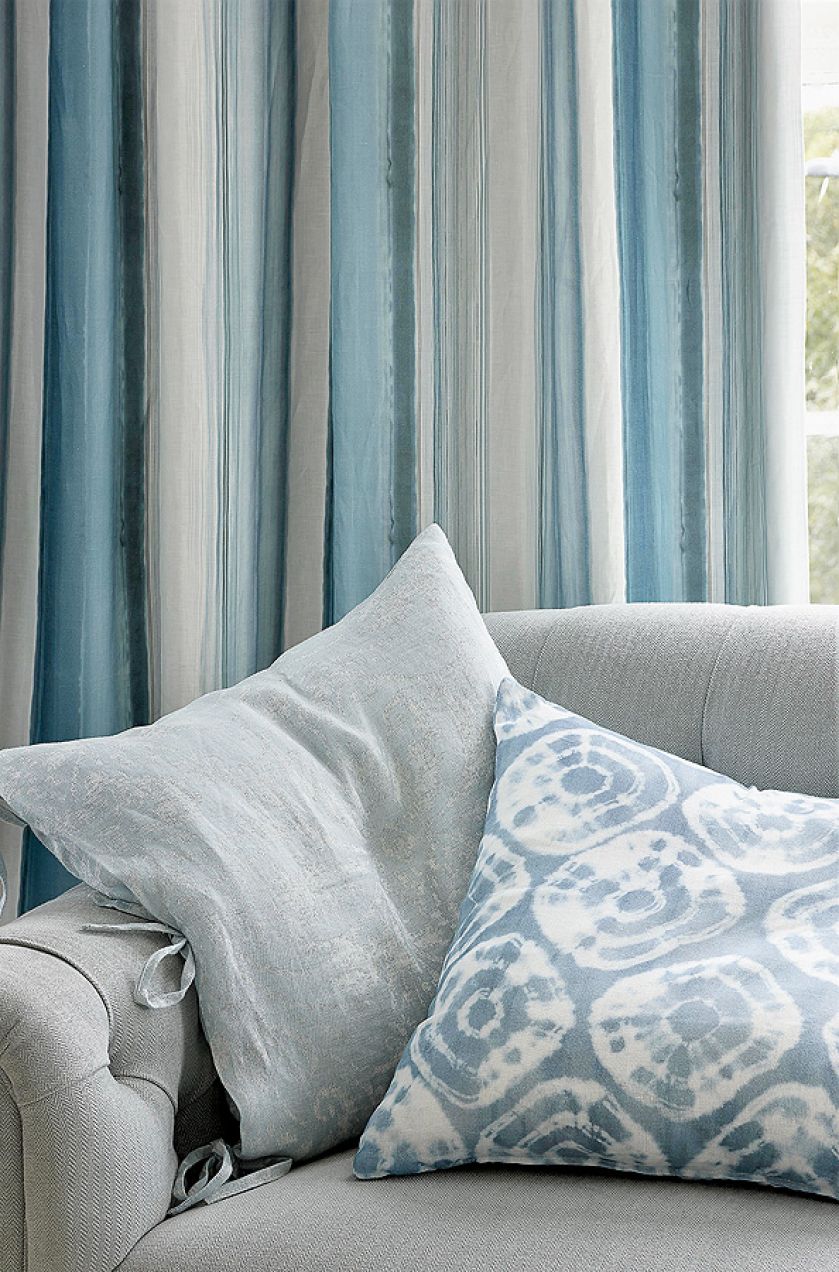 W szarościach i błękitach, czyli tkaniny z najnowszej kolekcji Haven, 376-568 zł/m, MARK ALEXANDER