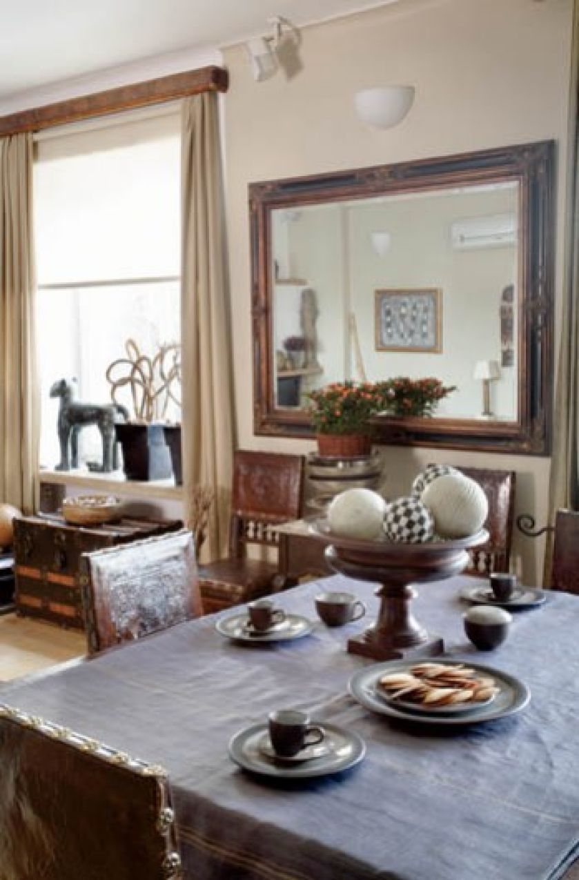 Dom państwa Rode pełen jest rzeczy pobudzających wyobraźnię - pamiątek z podróży.