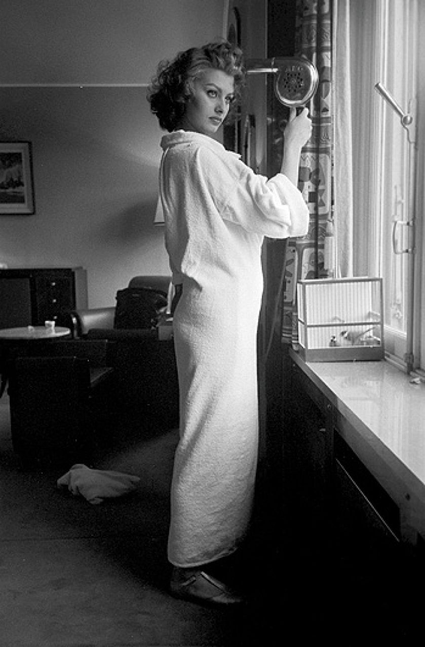 Sophia Loren w filmie Chleb, miłość i... , 1956 r.