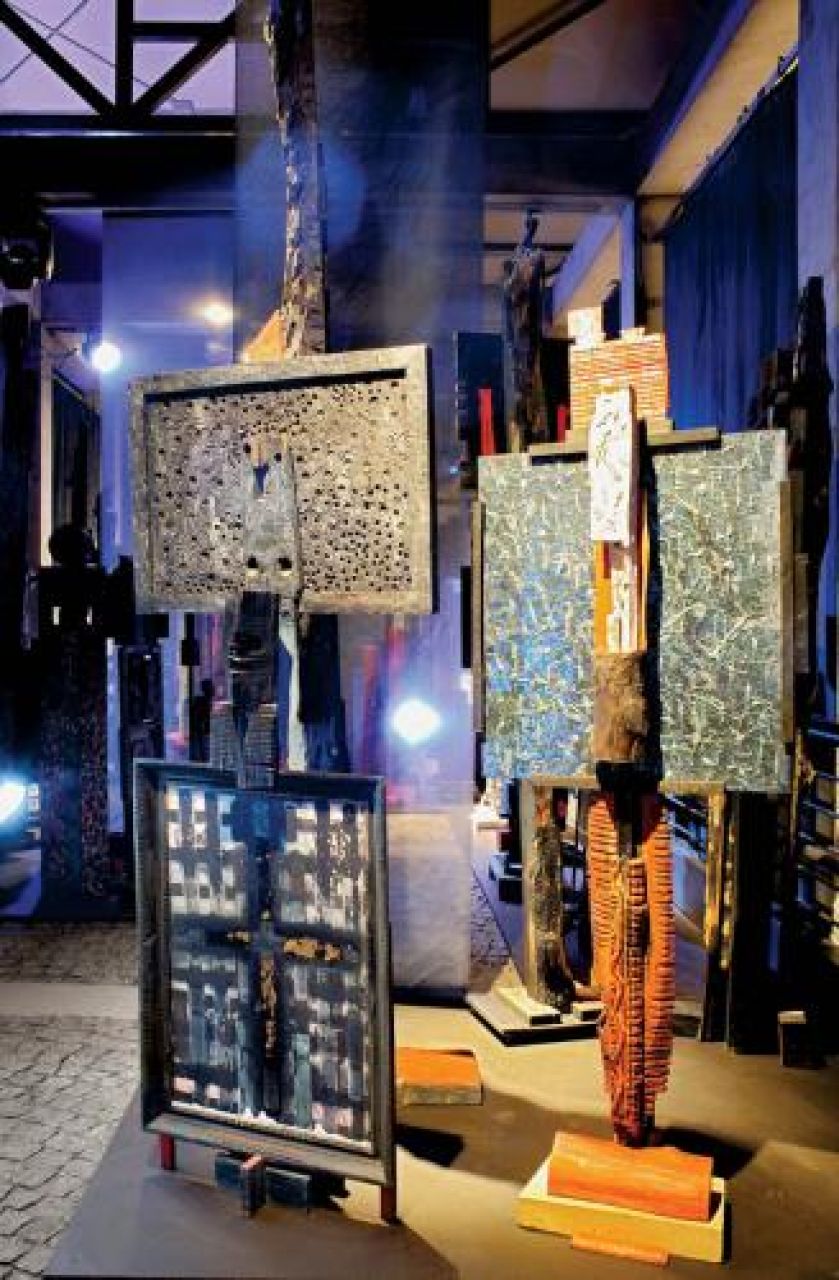 Fragment wystawy w Muzeum Powstania Warszawskiego, 2009 r.