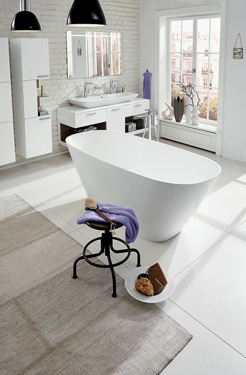 Modne półki i szafki do łazienki