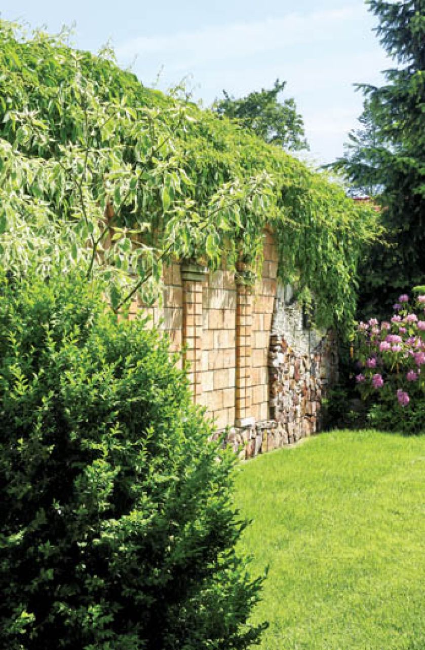 Aranżacja ogrodu nad rzeką