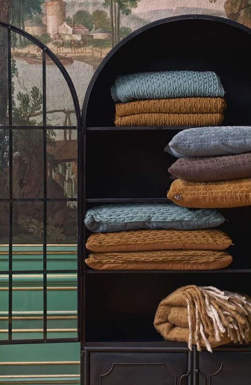 Prezenty pod choinkę: ciepłe koce i pledy, HK LIVING, 9DESIGN.PL