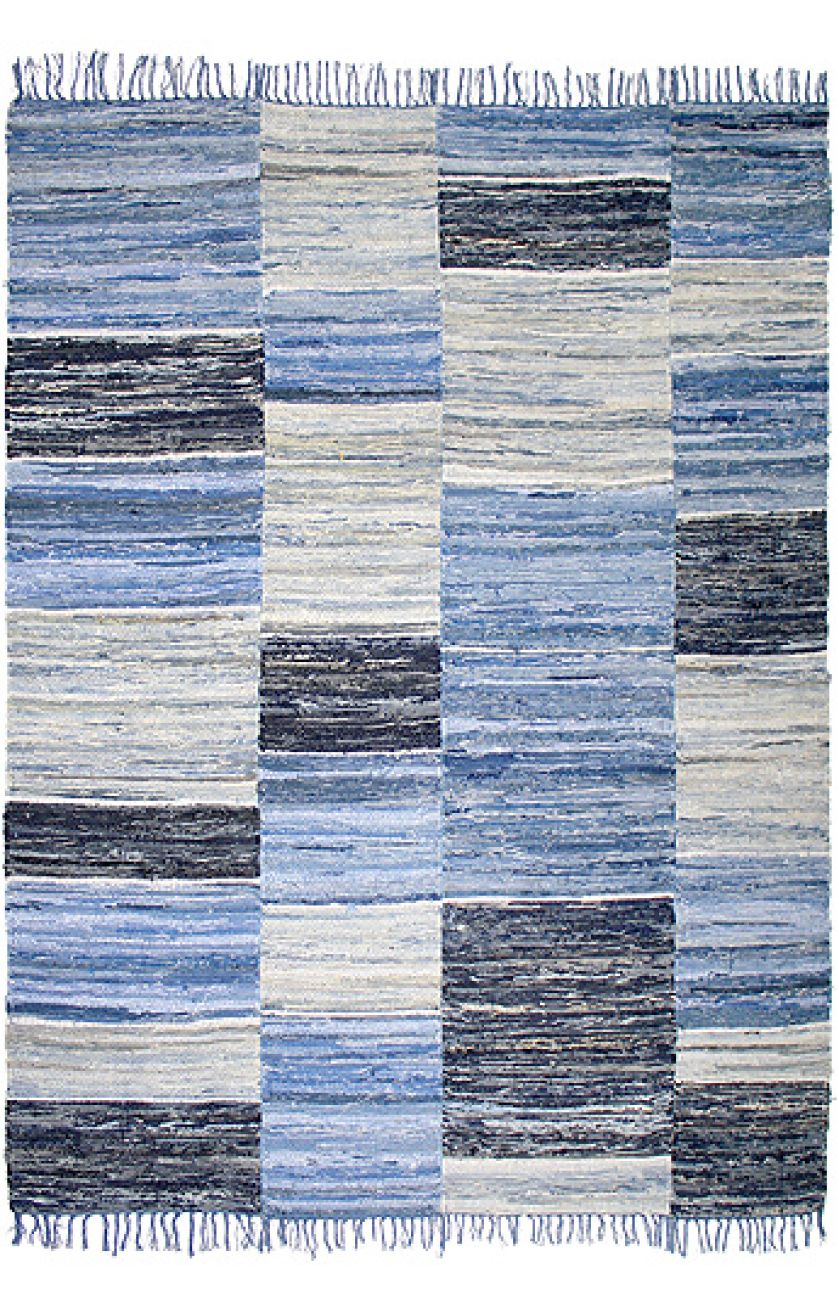 Jak chodnik: patchwork na dywanie.