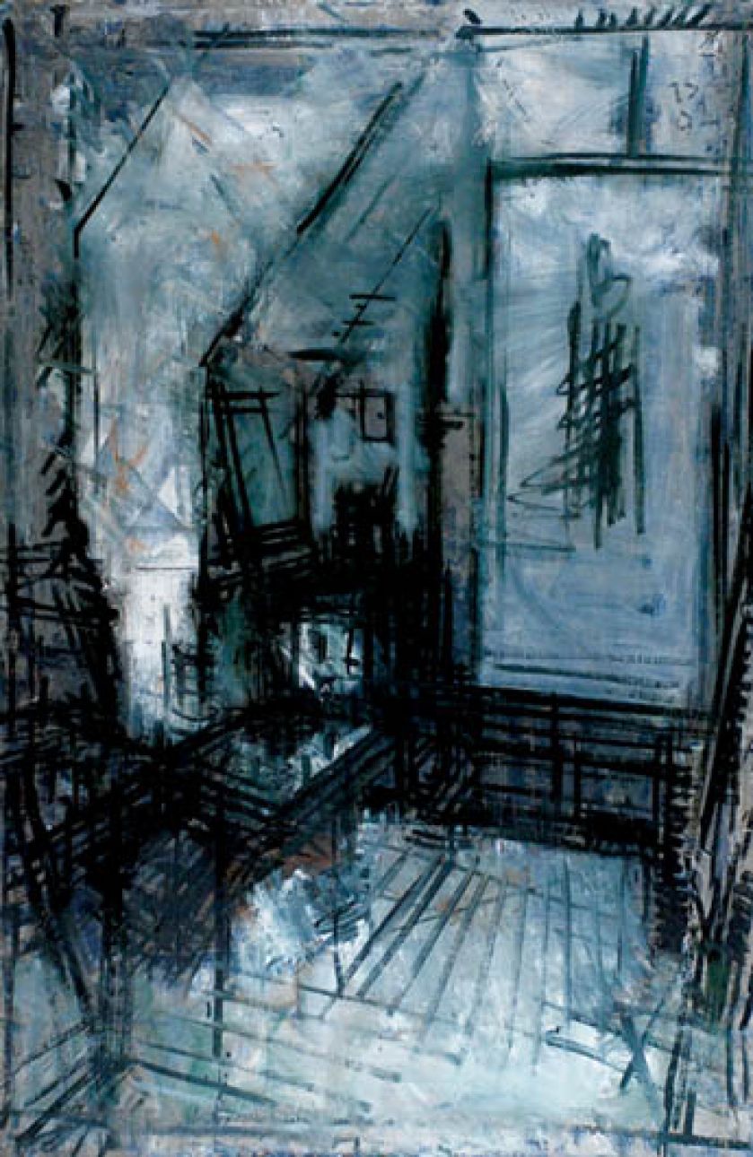 Jacek Sienicki, Wnętrze szare , 1992 r., Rempex